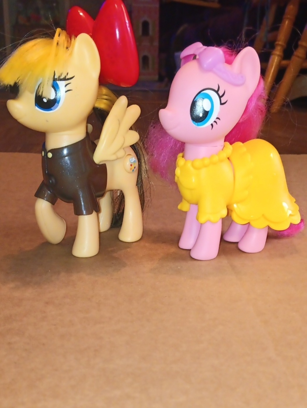 My Little Pony Pink & Yellow Pony Figures - Cute Collectible Set
